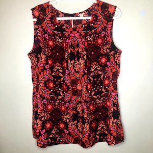 Merona colorful sleeveless blouse